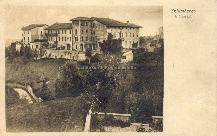 Spilimbergo, il castello 1927.jpg